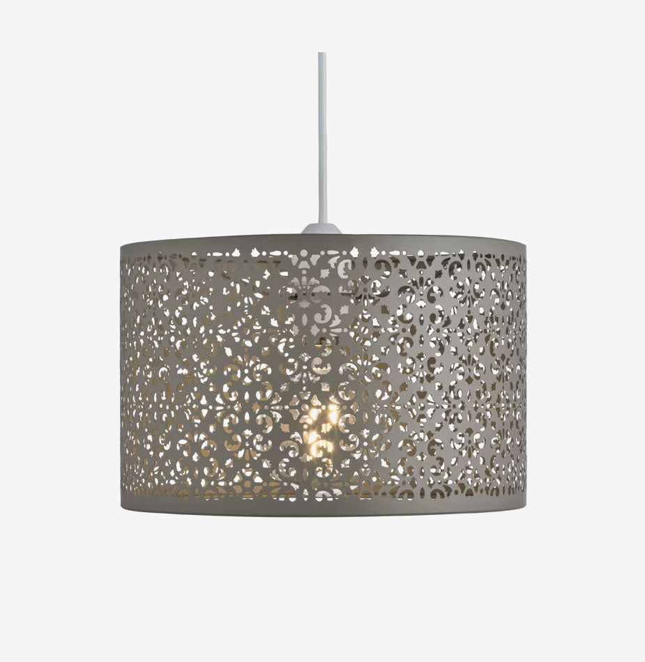 Metal Drum Pendant Shade