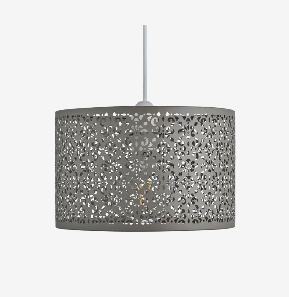 Metal Drum Pendant Shade