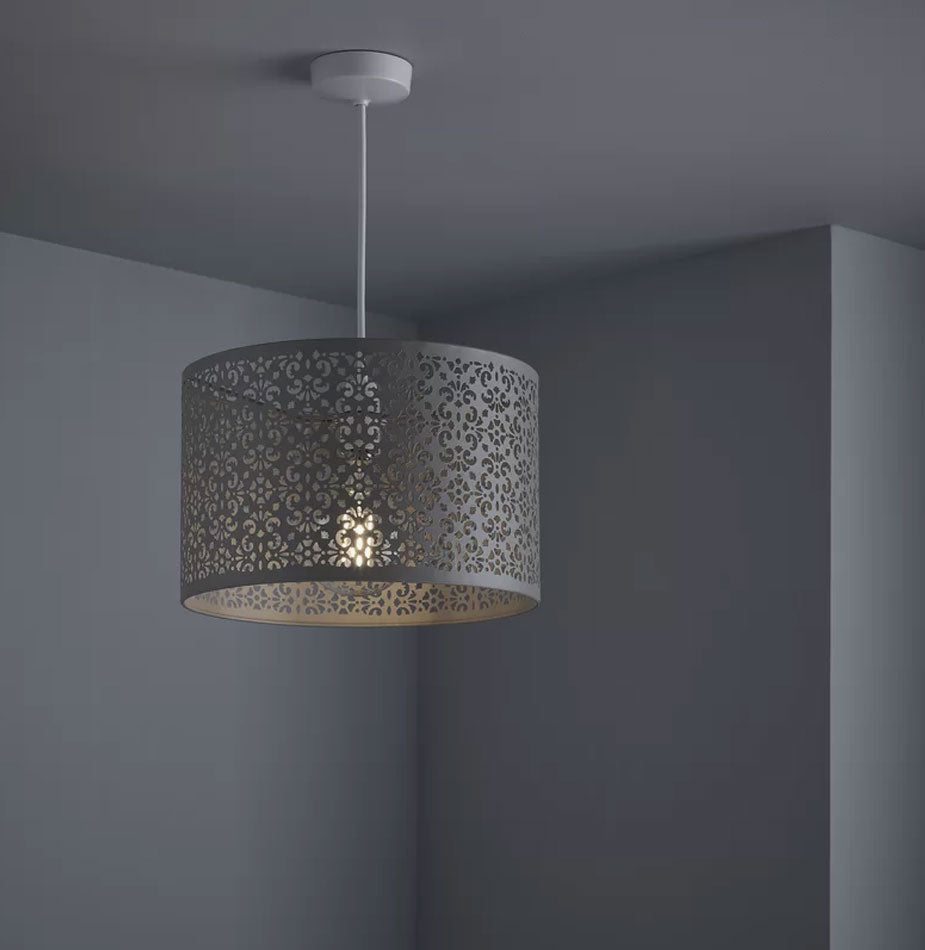 Metal Drum Pendant Shade