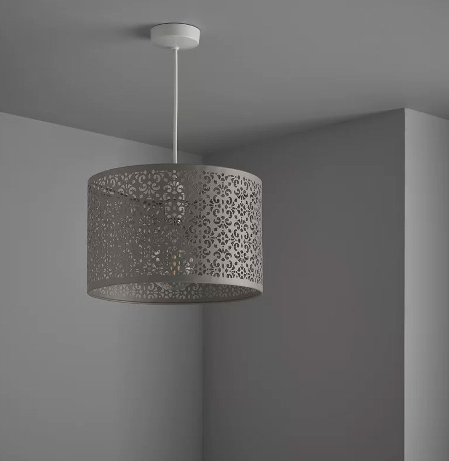 Metal Drum Pendant Shade